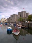 Castle and boats